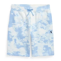 Junior Boys' [8-20] Tie-Dye-Print Fleece Short