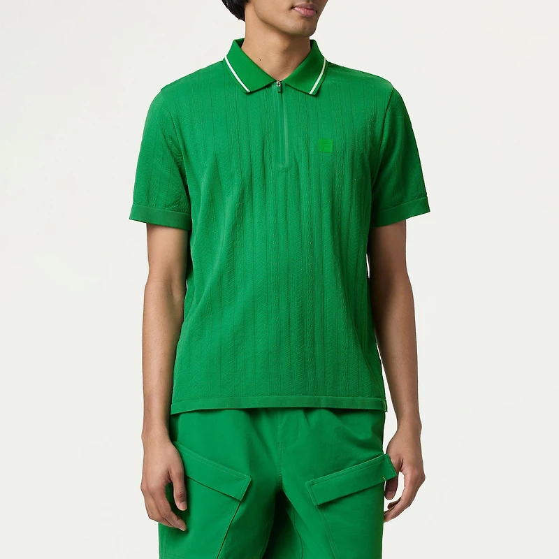 Men's Challenger Seamless Zip Polo