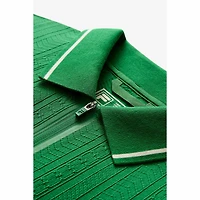 Men's Challenger Seamless Zip Polo