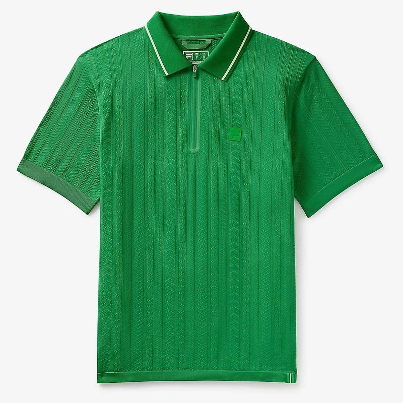 Men's Challenger Seamless Zip Polo