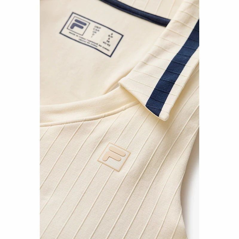 Women's Seamless Polo Tank Top