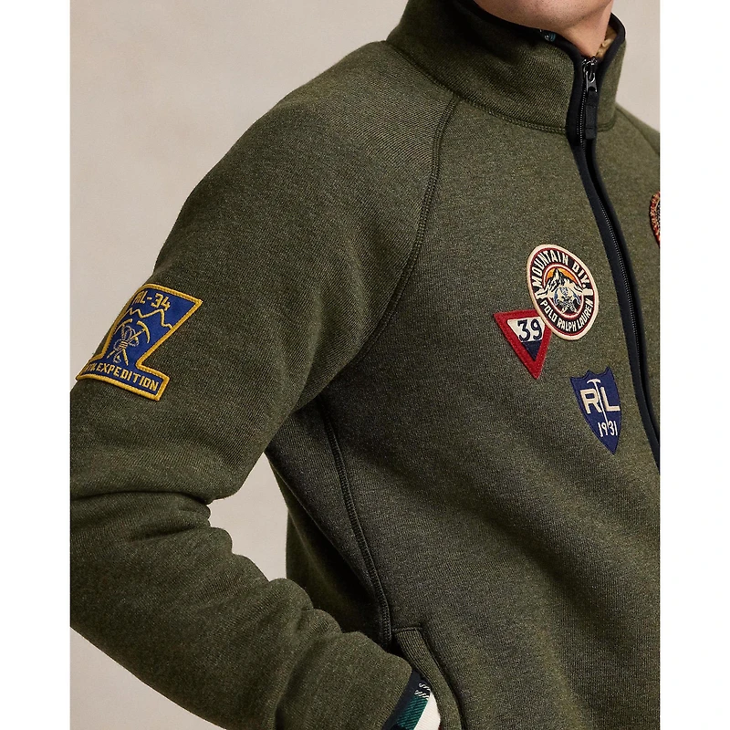 Men's Bonded Pile Fleece Hybrid Jacket