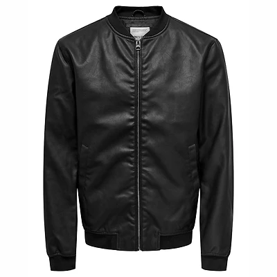 Men's Asher Faux Leather Jacket