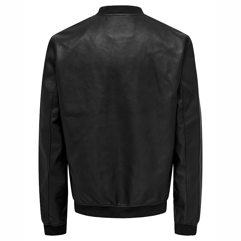Men's Asher Faux Leather Jacket