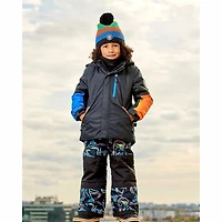 Kids' [2-6] Printed Dinos Two-Piece Snowsuit