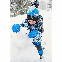 Kids' [2-8] Pompom Peruvian Knit Hat