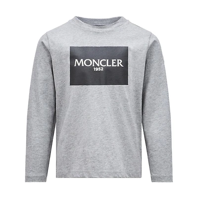 Junior Boys' [8-14] Box Logo Long Sleeve T-Shirt