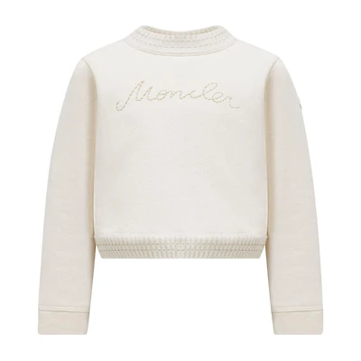 Junior Girls' [8-14] Embroidered Logo Sweatshirt