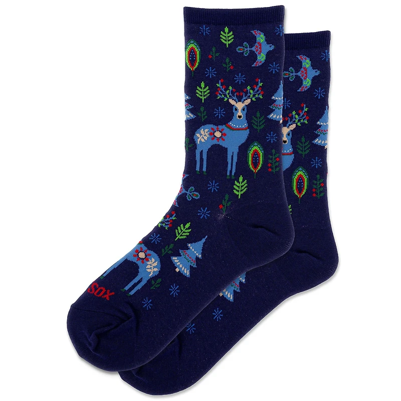 Women's Reindeer Sock