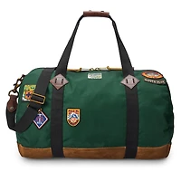 Suede-Trim Trail Duffel Bag