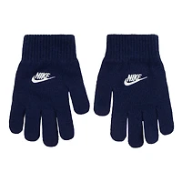 Juniors' [7-16] Striped Beanie + Glove Two-Piece Set