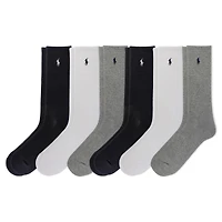 Men's Cotton-Blend Crew Sock (6 Pack)