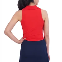 Women's Meet & Greet Polo Crop Top