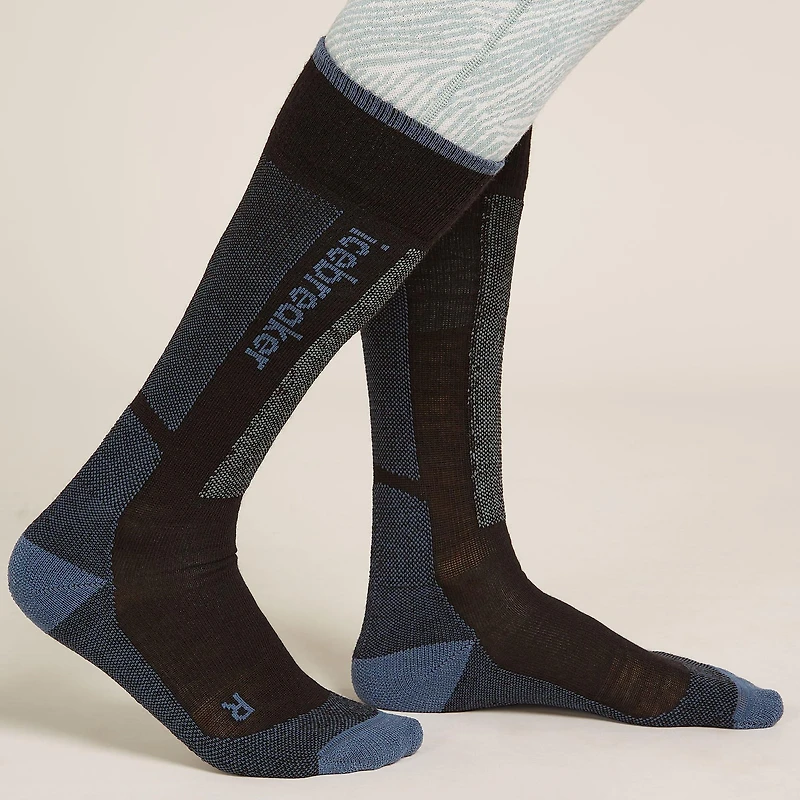 Women's Merino Ski+ Light Over-The-Calf Sock