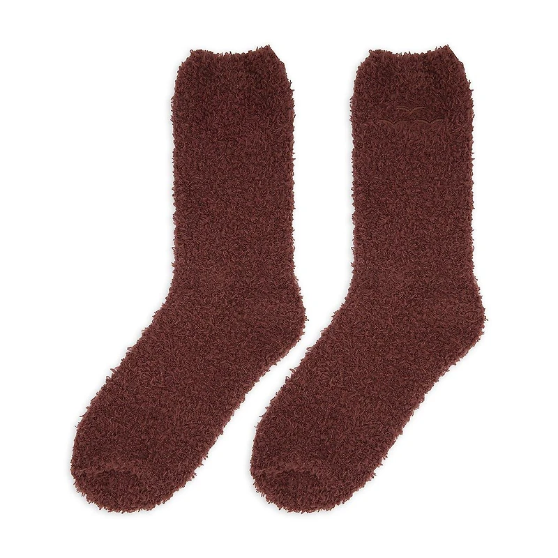 Women's Fuzzy Sock (2 Pack)