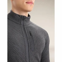 Men's Descender Long Sleeve Zip Jacket