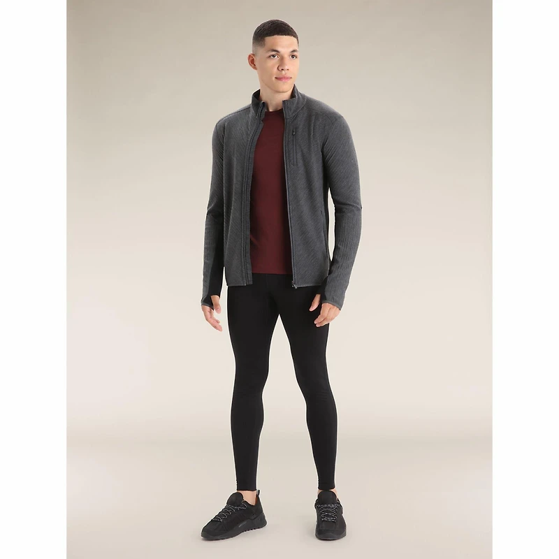 Men's Descender Long Sleeve Zip Jacket