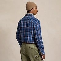 Men's Classic Fit Plaid Flannel Workshirt