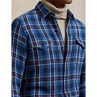 Men's Classic Fit Plaid Flannel Workshirt