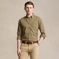 Men's Classic Fit Plaid Twill Shirt
