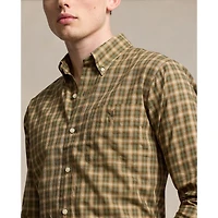 Men's Classic Fit Plaid Twill Shirt