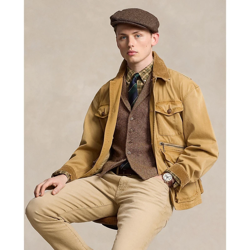 Men's Classic Fit Plaid Twill Shirt