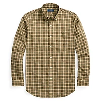 Men's Classic Fit Plaid Twill Shirt