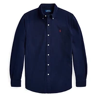 Men's Classic Fit Brushed Flannel Shirt