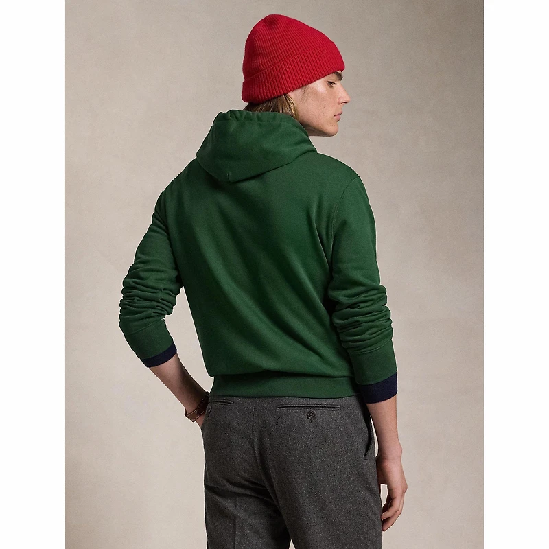 Men's Polo Bear Fleece Hoodie