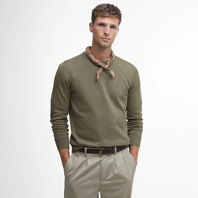 Men's Pima Cotton Crew Neck Sweater