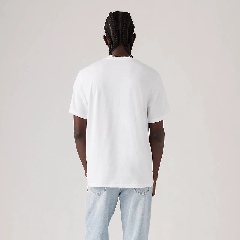 Men's Relaxed Fit Short Sleeve Cowboy Graphic T-Shirt