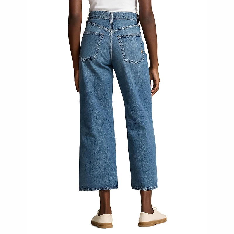 Women's Wide Leg Crop Jean