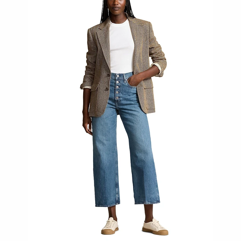 Women's Wide Leg Crop Jean