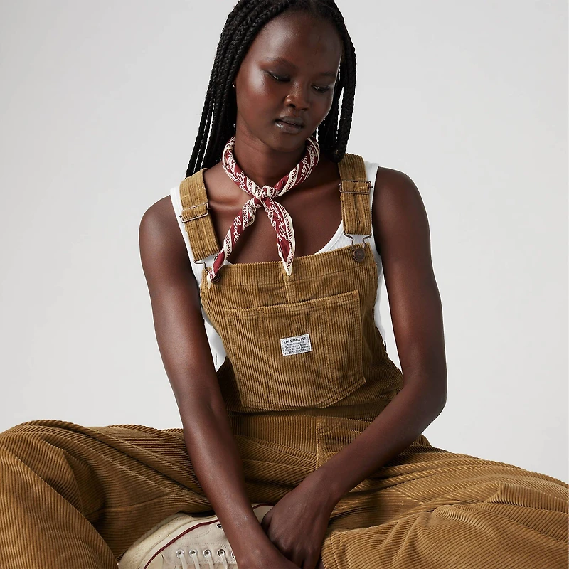 Women's Baggy Corduroy Overall