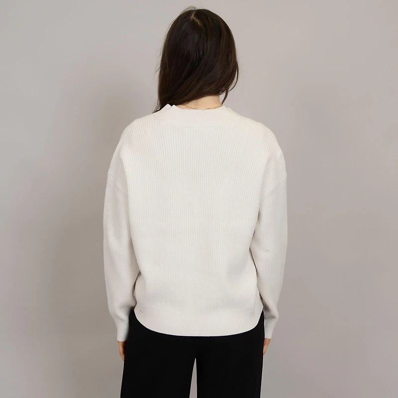 Women's Relaxed V-Neck Sweater