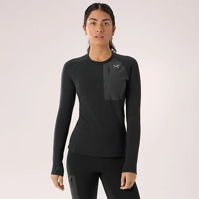 Women's Kyanite Baselayer Crew Neck Top