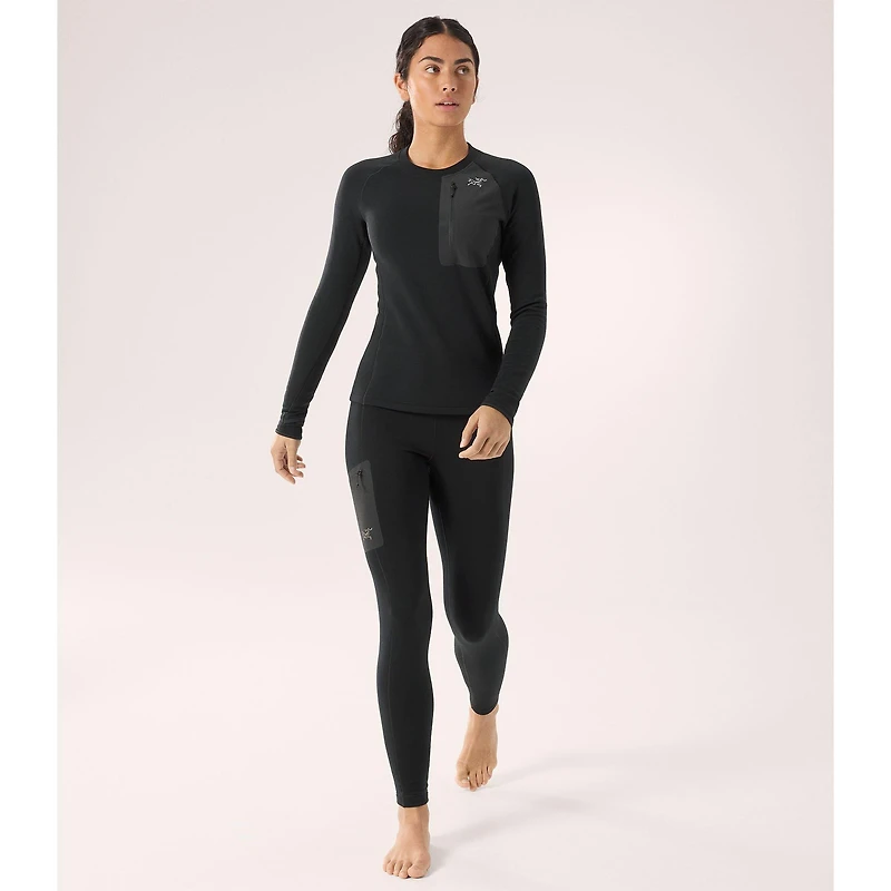 Women's Kyanite Baselayer Crew Neck Top