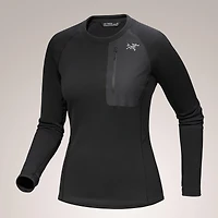 Women's Kyanite Baselayer Crew Neck Top