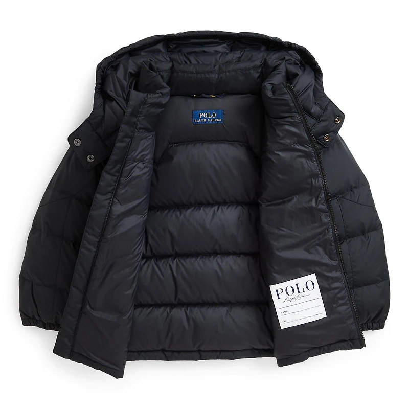 Boys' [2-7] Ripstop Down Hooded Jacket