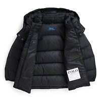 Boys' [2-7] Ripstop Down Hooded Jacket