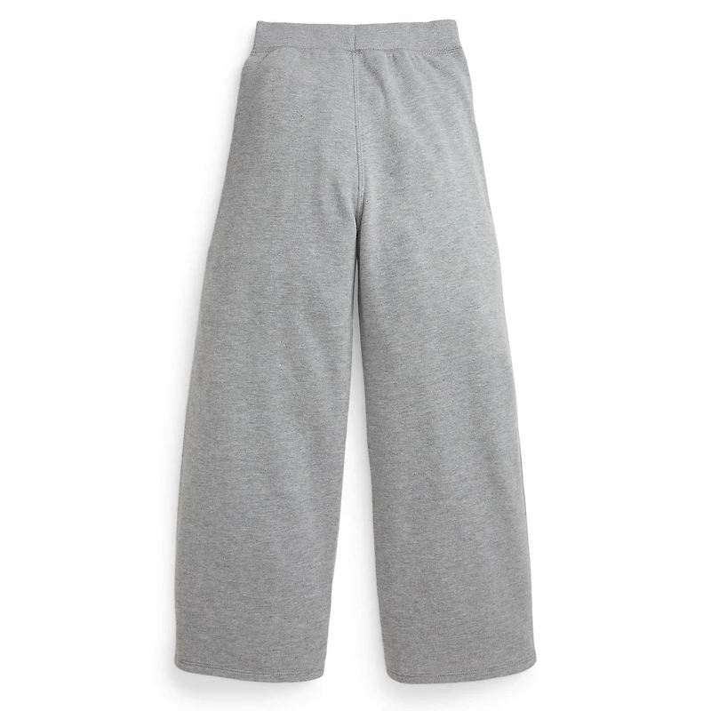 Junior Girls' [7-16] Fleece Wide Leg Sweatpant