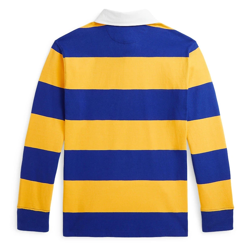 Junior Boys' [8-20] Polo Bear Cotton Jersey Rugby Shirt