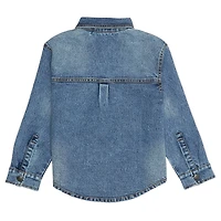 Junior Boys' [8-16] Long Sleeve Denim Shirt