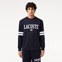 Men's Long Sleeve Print Badge T-Shirt