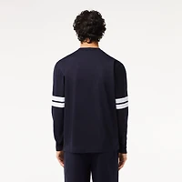 Men's Long Sleeve Print Badge T-Shirt