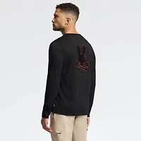 Men's Pierce Long Sleeve Embroidered T-Shirt