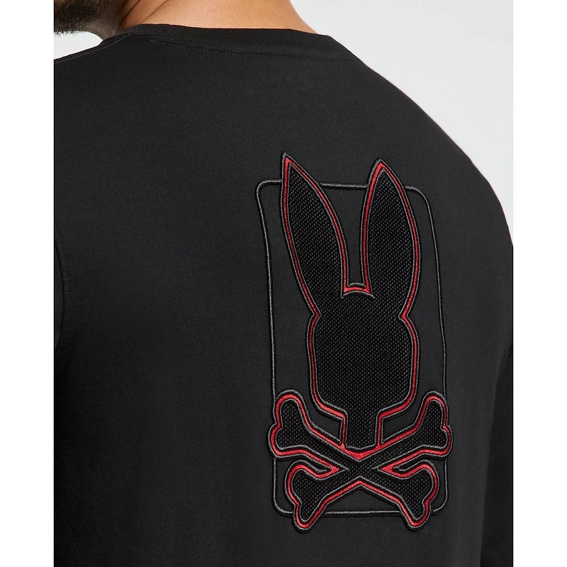 Men's Pierce Long Sleeve Embroidered T-Shirt