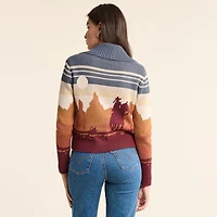 Women's Western Scenic Cardigan