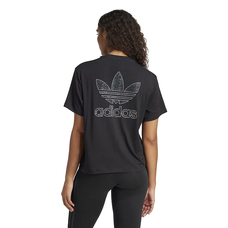 Women's Snakeskin Trefoil T-Shirt