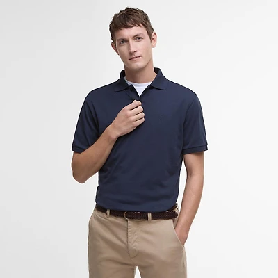 Men's Hylton Interlock Tailored Fit Polo